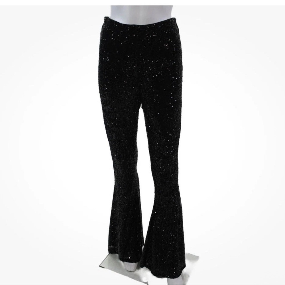 Show Me Your Mumu Women’s Sequin Mercury Bells Sequin Flare Pants